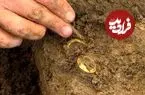 انگشترهای طلایی 2 هزارساله در یک شالیزار پیدا شدند