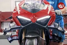 ببینید| نگاهی به مراحل ساخت موتورسیکلت های افسانه ای دوکاتی در ایتالیا