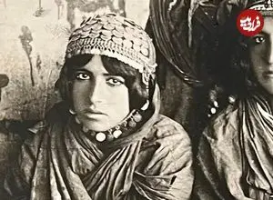 عکس| سفر به ایران قدیم؛ عکس یادگاری 4 دختر کُرد در کنار یکدیگر؛ 130 سال قبل