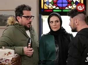 عکس| سفر در زمان؛ «محسن کیایی، امین حیایی و گلزار» در پشت صحنه سریال ساخت ایران؛ سال 97