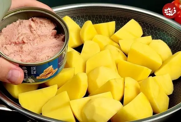 ببینید| طرز تهیه املت اسپانیایی با تن ماهی