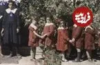 سفر زمان| عکس یادگاری دانش آموزان مدرسه دخترانه یهودیان در همدان؛ سال 1306