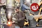 ببینید| مراحل دیدنی تولید انبوه تبرهای فولادی در پاکستان
