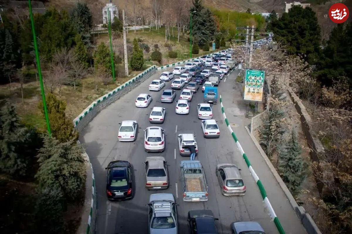 آخرین وضعیت ترافیکی در جاده چالوس