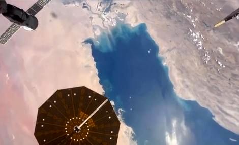 ( ویدیو) خلیج فارس از نگاه فضانوردان ایستگاه بین المللی فضایی 