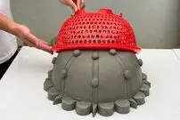 (ویدئو) نحوه ساخت گلدان زیبا برای گل و گیاهان با کمک آبکش، شن، ماسه و سیمان
