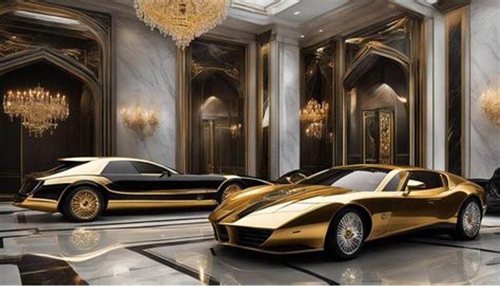 (ویدئو) کلکسیونی از لوکس ترین خودرو های دنیا در قصر رونالدو