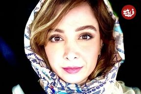 عکس| سفر زمان؛ «تینا وصال» (سریال بچه مهندس) در کنار همسرش در یک کافه