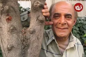 عکس| سفر زمان؛ «سیروس گرجستانی» در 73 سالگی و در پشت صحنه سریال آنام؛ سال 96