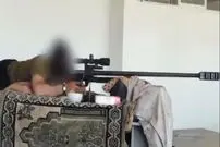 (ویدئو) هدف‌گیری سربازان صهیونیست توسط تک‌تیرانداز القسام 