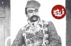 عکس| سفر زمان؛ ناصرالدین شاه و ملیجک روی پلکان عمارت «خوابگاه»