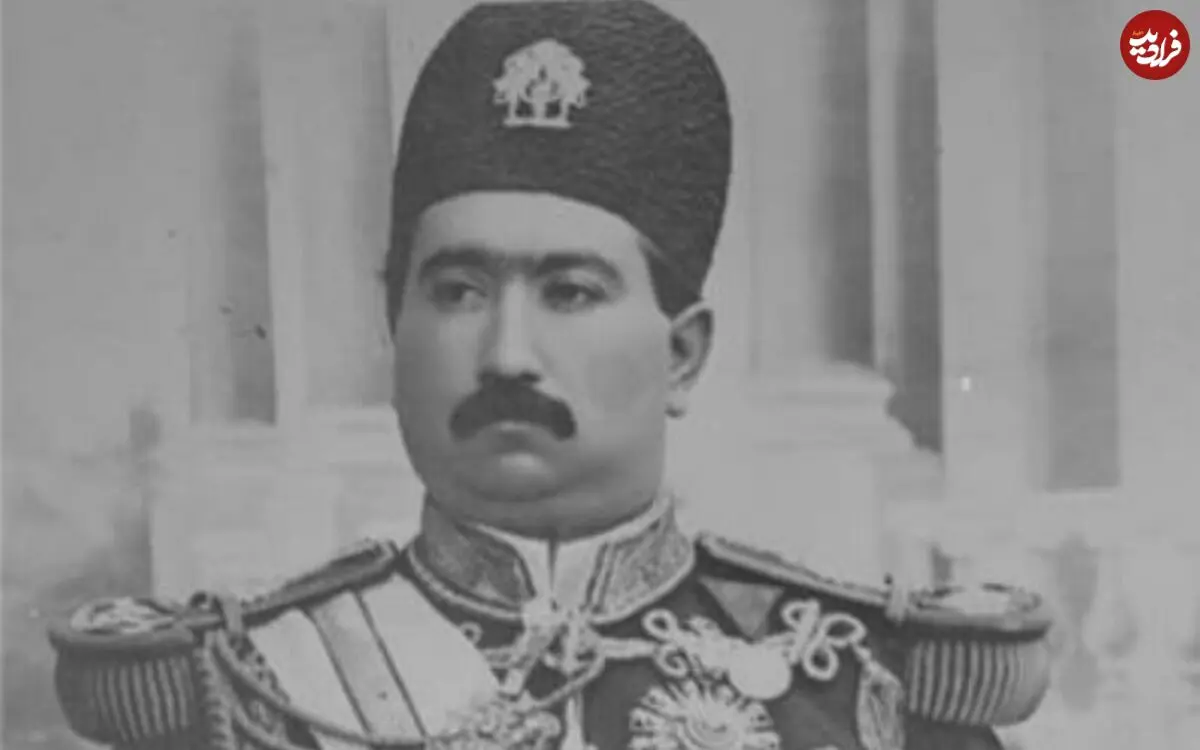 عکس| سفر به عصر قاجار؛ «محمدعلی شاه» در کنار «همسرش ملکه جهان»؛ دهه 1280