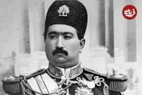 عکس| سفر به عصر قاجار؛ «محمدعلی شاه» در کنار «همسرش ملکه جهان»؛ دهه 1280