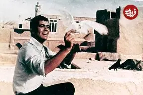 عکس| سفر در زمان؛ «بهروز وثوقی» در یک سالگی و در کنار مادر و اقوام؛ سال 1317