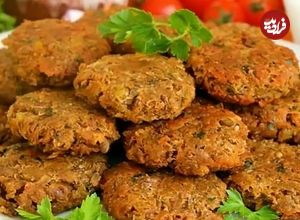 طرز تهیه کوکو عدس به دو روش متفاوت