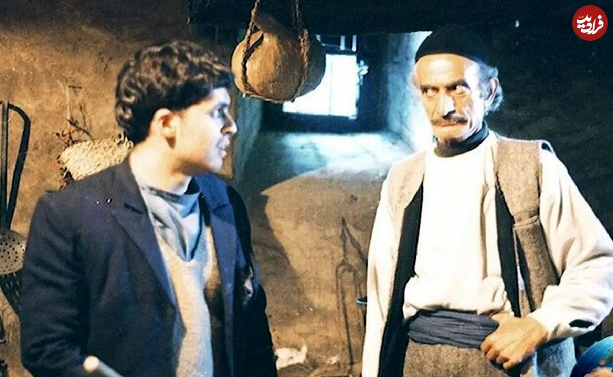 عکس؛ سفر در زمان؛ «نصرالله و شمس الله» در پشت صحنه سریال پس از باران؛ سال 79