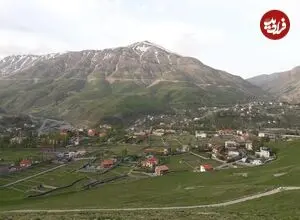 عکس| سفر زمان؛ تصویری از یک روستا در مسیر تهران مازندران؛ دوران قاجار
