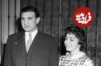 عکس؛ سفر در زمان؛ «شهناز پهلوی در کنار پدرش در یک ورزشگاه در سوئیس»؛ سال 38