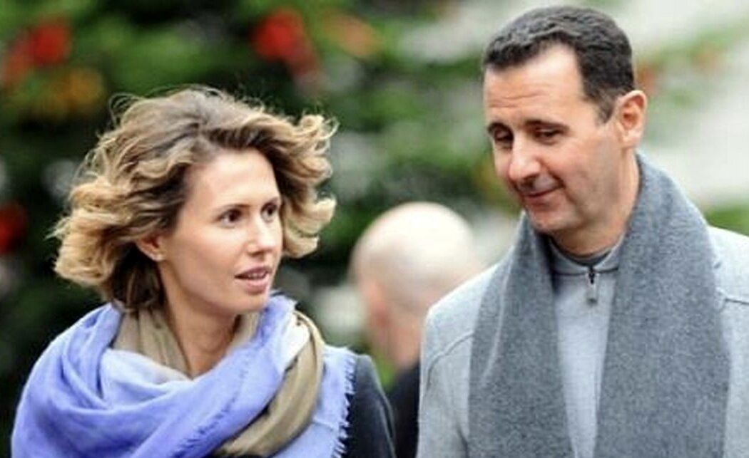 (عکس) ژست خوشحال بشار اسد و همسرش در طرطوس