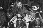 عکس| سفر زمان؛ «محمدحسین خان، خواهرزادۀ ناصرالدین شاه» سوار بر یک چهارچرخۀ عجیب
