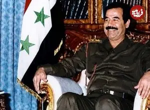 عکس| سفر در زمان؛ «صدام» در جوانی و به همراه فرزندان اش؛ اوایل دهه 50