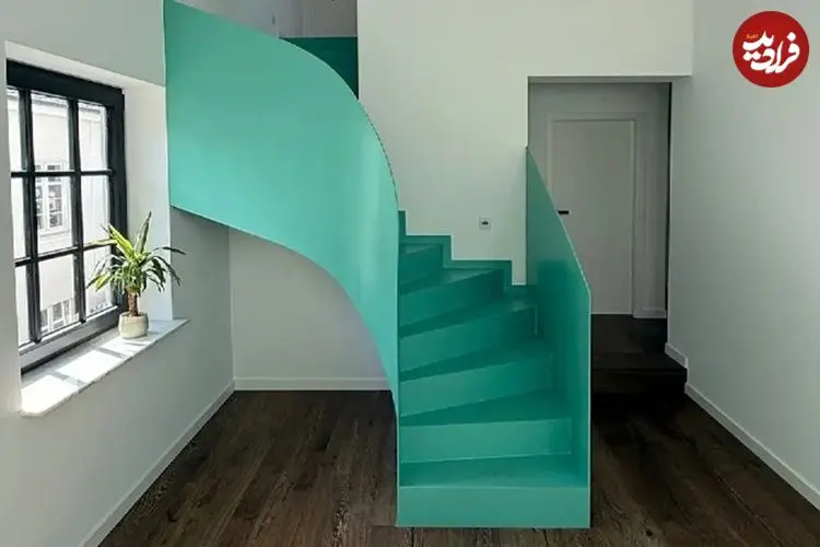 تصاویر| ایده جالب دکوراسیون داخلی برای خانه دوبلکس