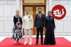 عکس؛ دیدار همسران جولانی و فرمانده سنتکام در دمشق