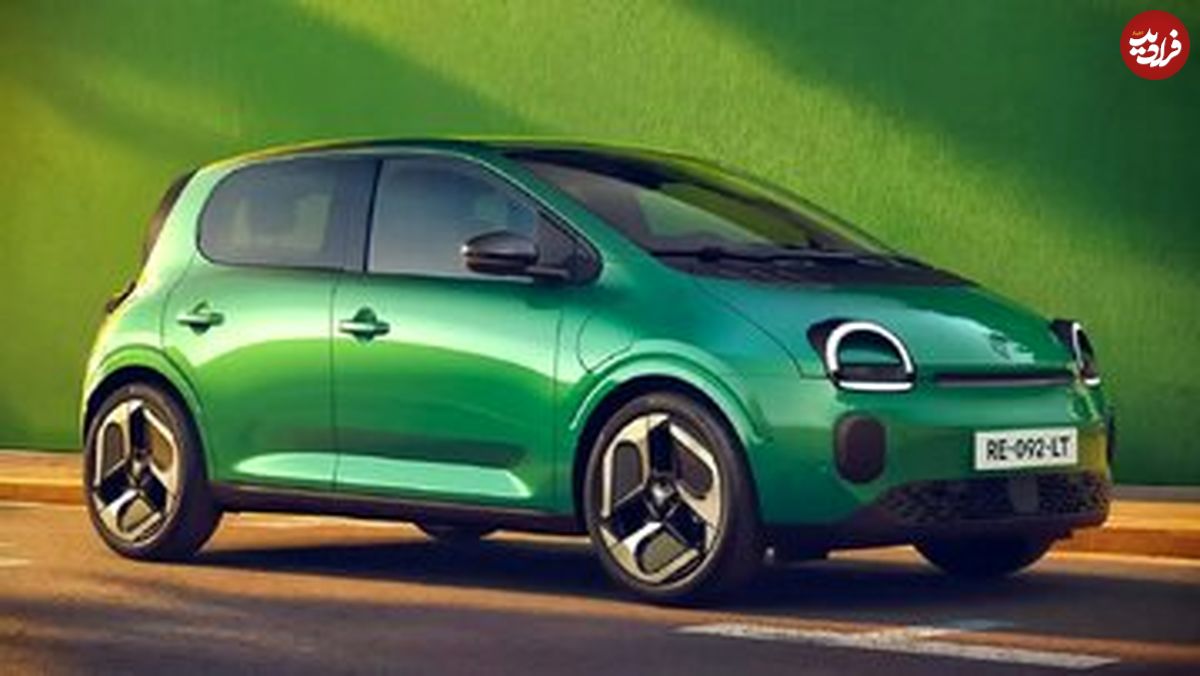 تصاویر| بازگشت خودروی کوچک و ارزان «رنو» با چهره‌ای مدرن 