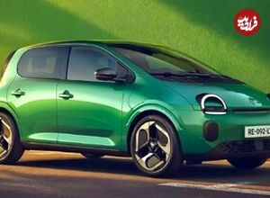 تصاویر| بازگشت خودروی کوچک و ارزان «رنو» با چهره‌ای مدرن 