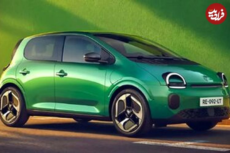 تصاویر| بازگشت خودروی کوچک و ارزان «رنو» با چهره‌ای مدرن 
