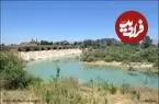 عکس| سفر به ایران قدیم؛ منظرۀ «بند امیر شیراز» در دوران قاجار