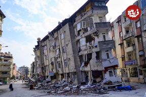 ببینید؛ تخریب هولناک یک ساختمان در ترکیه