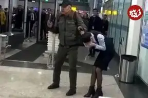 ببینید| گروگان‌گیری در فرودگاه با فداکاری یک شهروند پایان یافت