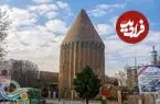 عکس| سفر به ایران قدیم؛ منظرۀ «برج علاءالدوله ورامین» در یک قرن قبل