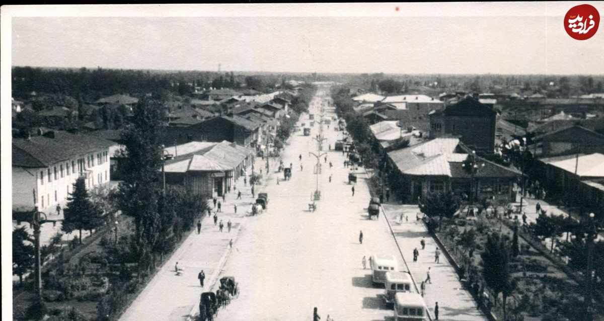 عکس؛ سفر در زمان؛ دورنمایی از شکل و شمایل «شهر رشت» در زمستان 1328