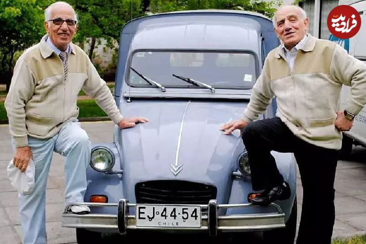 (عکس) سفر به ایران قدیم؛ ۲ برادر ایرانی سفر به دور جهان را با موتور آغاز کردند 