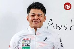 عکس؛ آرش یوشیدا، ستاره جدید کشتی آزاد جهان