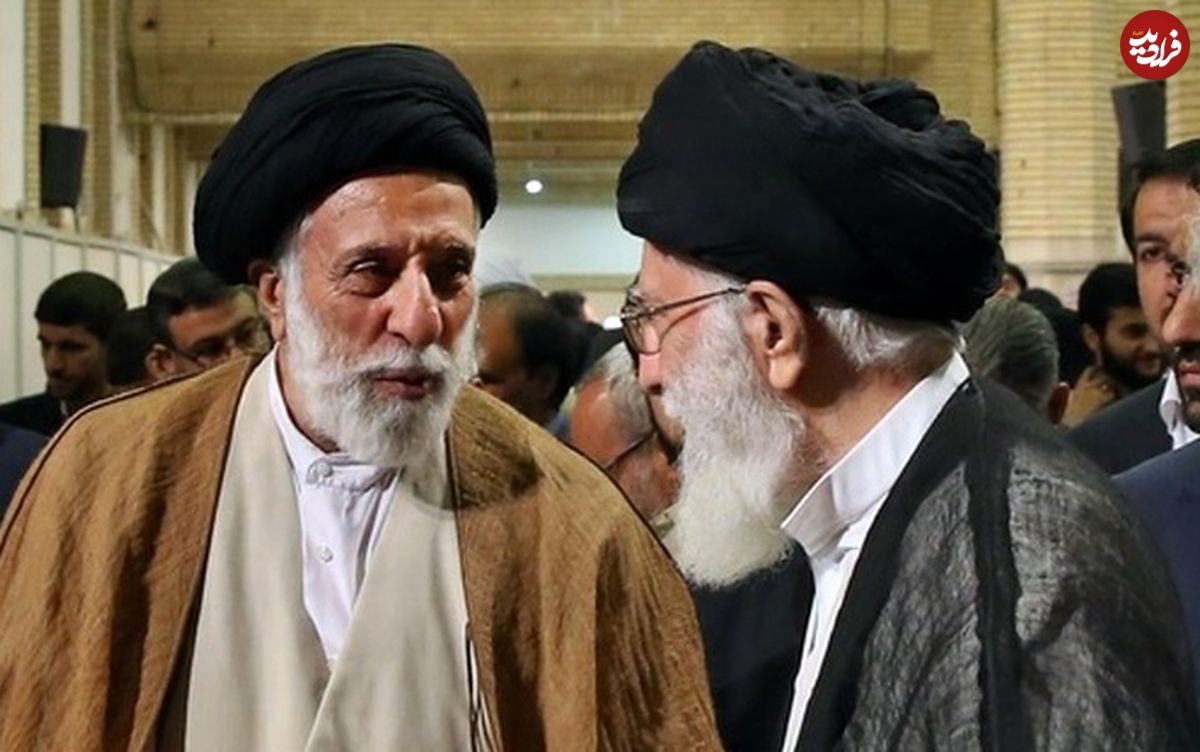 عکس؛ سفر به تاریخ؛ «سید هادی خامنهای، برادر رهبر انقلاب» در جوانی در کنار «ضرغامی»؛ دهۀ 60