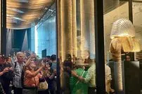 «گنج فرعون توت‌عنخ‌آمون» برای اولین بار به صورت یکجا به نمایش درآمد