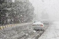 ببینید؛ برف و کولاک جاده‌های این نقطه از کشور را سفیدپوش کرد