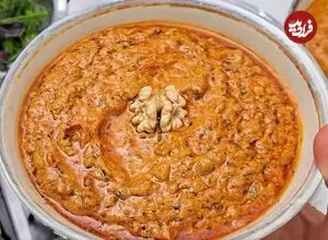 کال جوش؛ طرز تهیه غذای سنتی تهرانی با کشک، گردو و گوجه