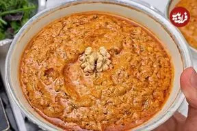 کال جوش؛ طرز تهیه غذای سنتی تهرانی با کشک، گردو و گوجه