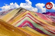 چرا «کوه رنگین‌کمان» رنگارنگ است؟