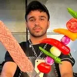 ببینید| غذای خیابانی در ایران؛ تهیه کباب بناب با گوشت بره و گوساله