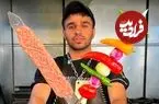 ببینید| غذای خیابانی در ایران؛ تهیه کباب بناب با گوشت بره و گوساله