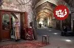 عکس| سفر زمان؛ یک انبار بزرگ در کنار بازار شهر تبریز در دوران قاجار