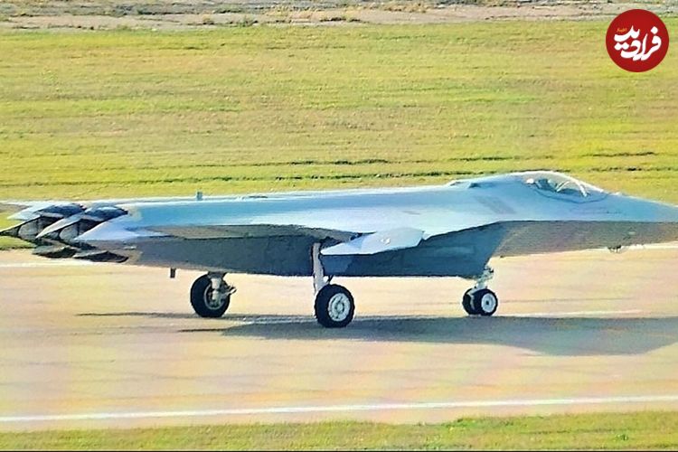 واضح ترین تصاویر از جنگنده نسل ششم بدون دم شرکت شنیانگ چین