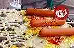 ببینید| غذای خیابانی در تایلند؛ تهیه ساندویچ با هات داگ، تخم مرغ و پنیر در بانکوک