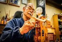 ببینید| فرآیند ساخت عروسک های مکانیکی سنتی ژاپنی توسط یک استادی ماهر و مسن