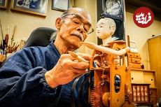 ببینید| فرآیند ساخت عروسک های مکانیکی سنتی ژاپنی توسط یک استادی ماهر و مسن